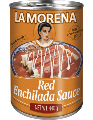 La Morena Red Enchilada Sauce 420g x 1
