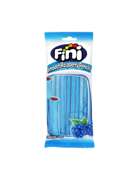 Fini Crayons de framboise lisse bleu 100g x 16