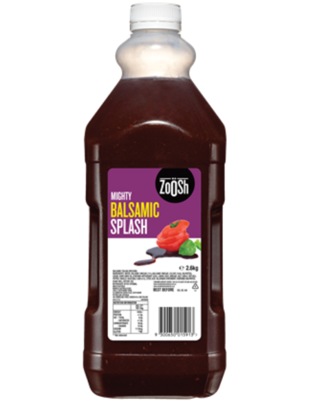 Zoosh Dressing Balsamic Italian Mighty Splash 2.6 kg x 1