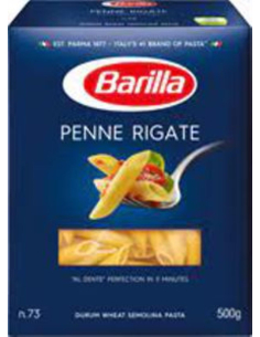 Barilla パスタペンパン廊下500 Gr x 1