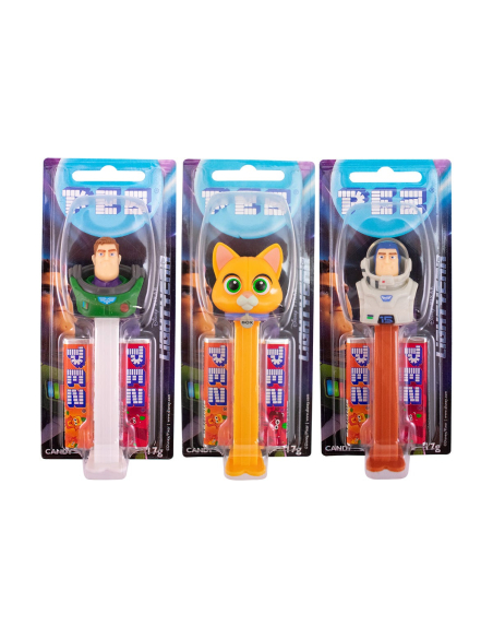 Pez ディスペンサーBUZZ Light年17g x 6