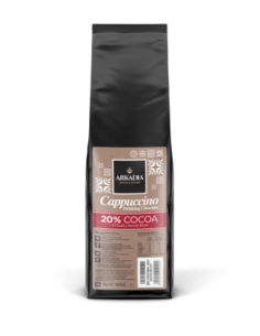 Arkadia Chocolate Drinking Cappuccino 20% Cocoa 1 kg x 1