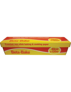 Beta Bake Papier Backen 40 cm x 120m Roll
