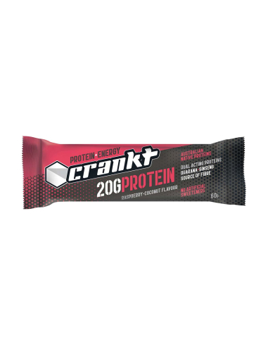 Crankt Protein Bar Raspberry Coconut 60g x 9