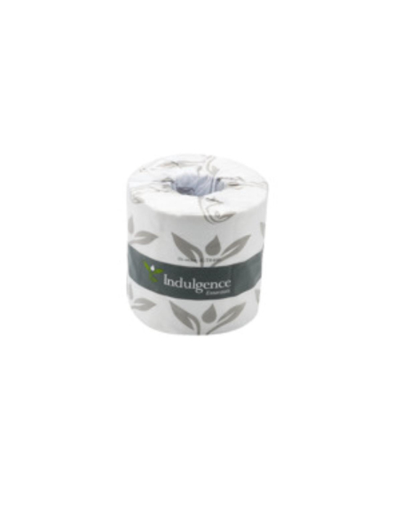Indulgence 卫生间卷2个Ply 400张薄板必需品48包x 1
