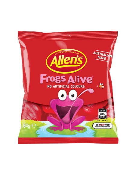 Allens Kikkers Alive 64 g x 12