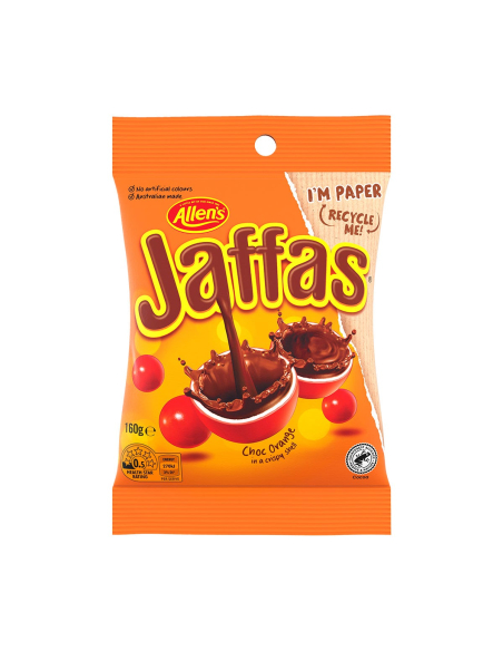 Allen's Jaffas 160G x 12