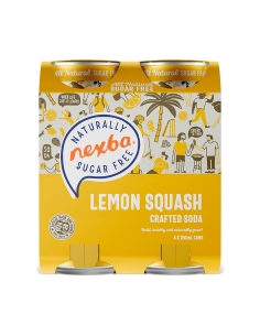 Nexba Crafted Soda Soda Squash 250ml X 24