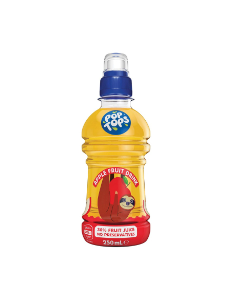 Pop Tops Napój owoców jabłkowych 250ml x 24