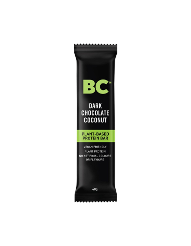 The Bar Counter Plant-based Protein Bar Dark Chocolate Coconut 40g x 12