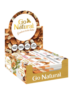 Go Natural BARS Core BOX MIXED Box 16 Pack x 16
