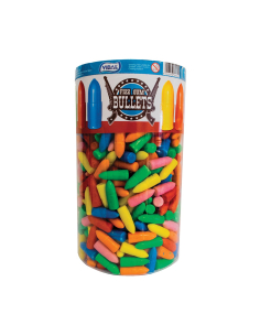 Vidal Fizzy Gum Bullets 600 Pack x 1