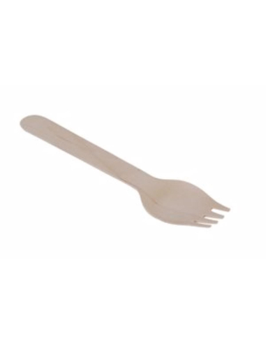Beta Eco Wooden Sporks 100 Pack x 1