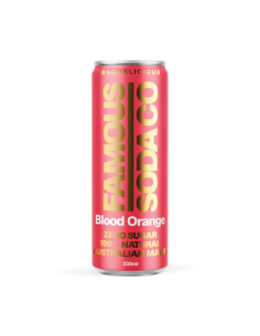 Célèbre Soda Blood orange peut 330 ml x 12