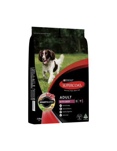 Supercoat Bœuf adulte 2.8kg x 1