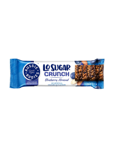 Aussie Bodies Lo Cukier Crunch Blueberry Migdon 33g x 12