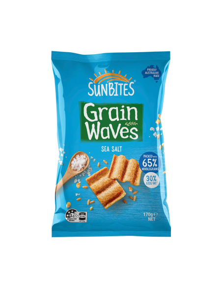Sunbites Grain Waves Sea Salt 170g x 1