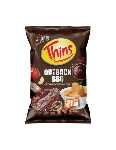 Thins Outback Bbq 150g x 1