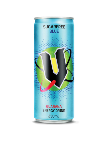 V Energy Blue Sugar Free Can 250ml x 24