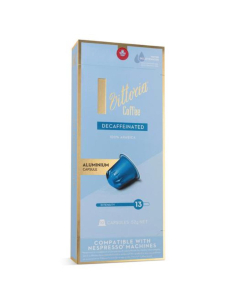 Vittoria Cápsulas de café descafeinadas de aluminio 10 Paquete x 1