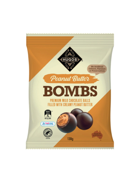 Hugos Czekoladowe kulki orzechowe 140g x 12