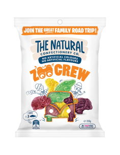 The Natural Confectionary Company Zoo Crew 200g x 18