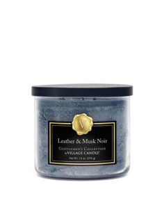 Gentlemans Vela Cuero Musk Noir Bowl Candle X 1