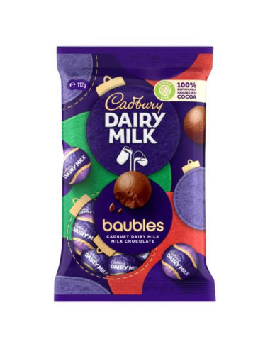 Cadbury Bauble Bag 112g x 27