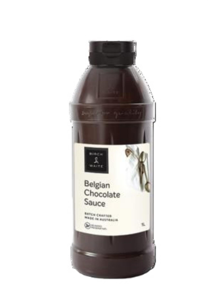 Birch & Waite Saus chocolade belgian 1 lt x 1