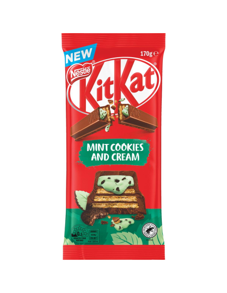 Kit Kat Mint Cookies & Cream 170G X 13