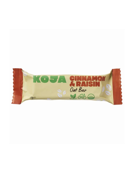 Koja Cinnamon & Raisin Oat Bar 60g X 12