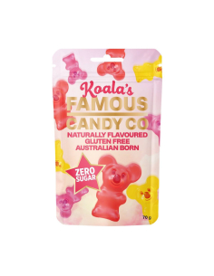 Famous Candy Co Azucar gratis Koala's x 32