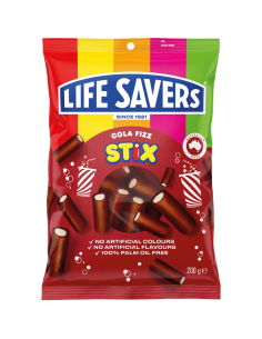 Lifesavers Cola Fizz Sti200g x 200 g x 12
