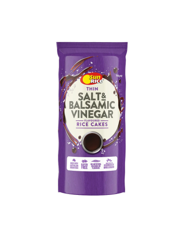 Sunrice Salt & Balsamic Vinegar Rice Cakes 160g x 1