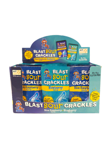 Ka-bluey Blast Sour Crackles 10g x 36