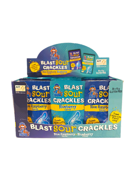 KA-Bluey Blast Sour Crackles 10G x 36