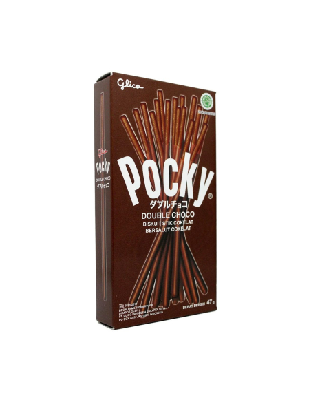 Pocky Podwójny kij biscuitowy Choco 47g x 10