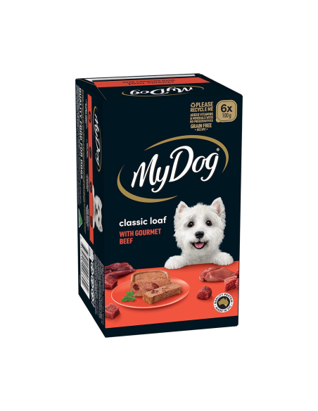 My Dog Pagnotta classica con Gourmet Manzo 100g 6 pack x 1