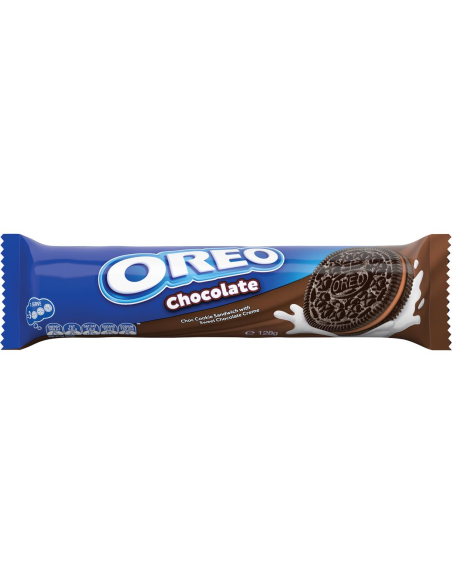 Oreo Koekjes chocolade 128g x 1