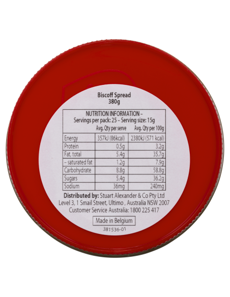 Lotus Biscoff Crunchy Spread 380g x 1