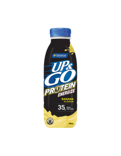 Up & Go タンパク質はバナナ500ml x 12を活性化します