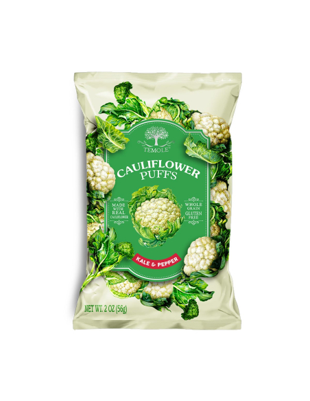 Temole Bloemkool bladerdeeg boerenkool en peper 56g x 5
