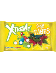 x -treme Tubes aigre 56g x 12