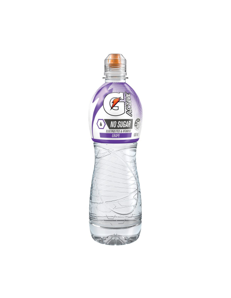 Gatorade G Aktives Trauben-Elektrolyt-Wasser 600ml x 12