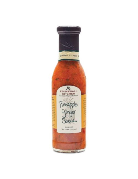 Stonewall Kitchen Salsa de jengibre de piña 330ml x 1