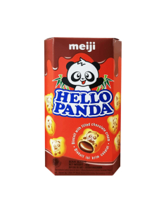 Meiji Hello Panda Biscuit With Chocolate Filling 45g x 10