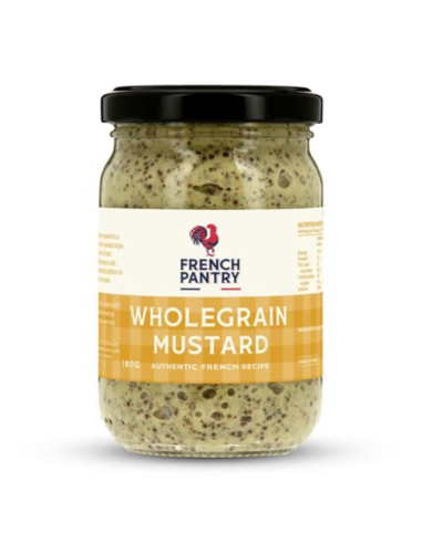 French Pantry Mustard Wholegrain 180 Gr x 1
