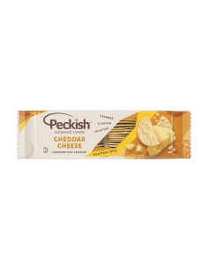 Peckish Crackers de riz cheddar fromage 90g x 1