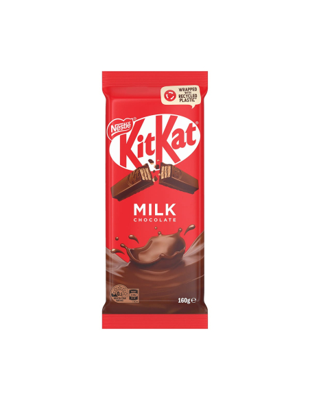 Kit Kat Bloc de chocolat au lait 160g x 12