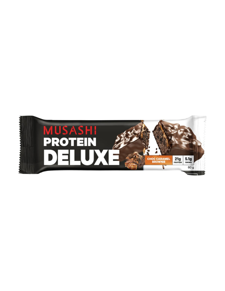 Musashi Proteina delu58g x choc caramel brownie 58g x 12